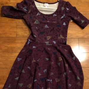 Lularoe nicole dress size small